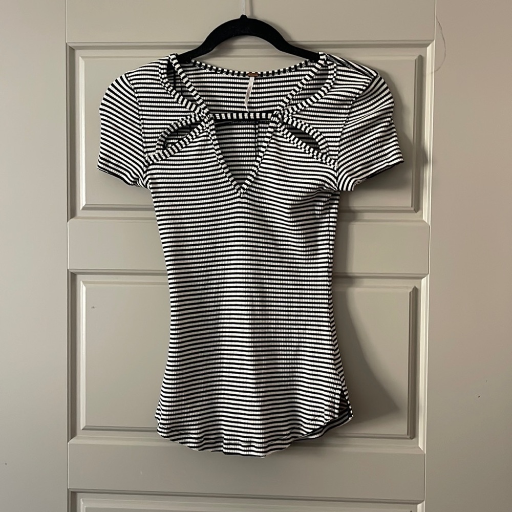 STRIPED FREE PEOPLE TOP